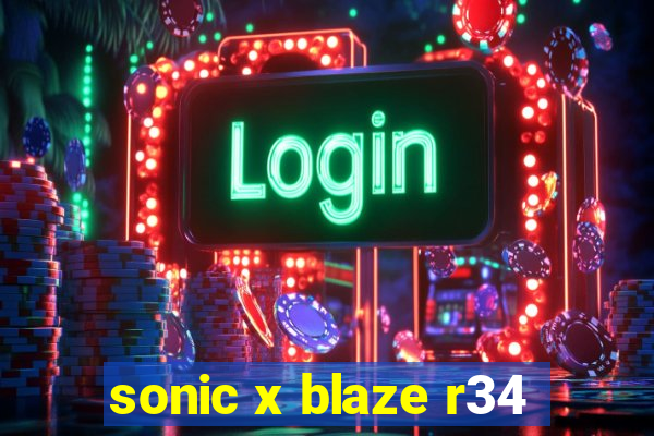 sonic x blaze r34